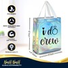 Nush Nush Set of 12 Reusable Iridescent Bridesmaids Gift Bags