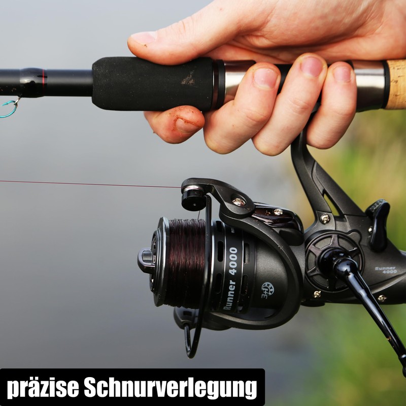 Paradox Fishing Runner 4000 Free Spool Reel, Feeder Reel, Fishing