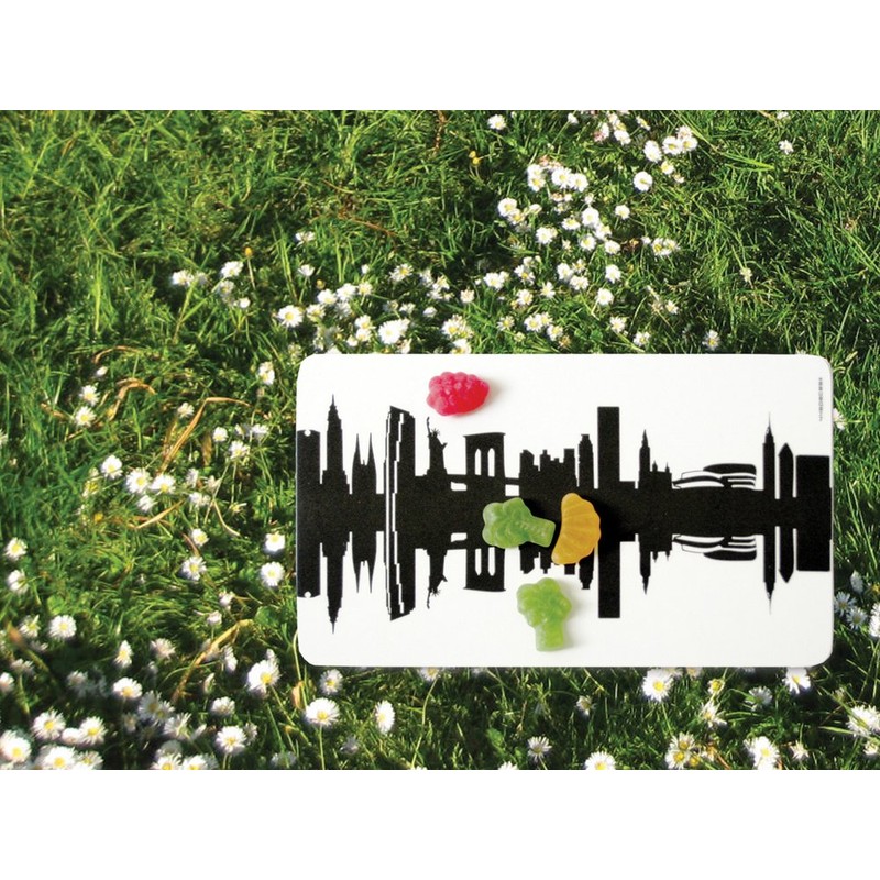 Black "Tokyo City Coaster by 44SPACES