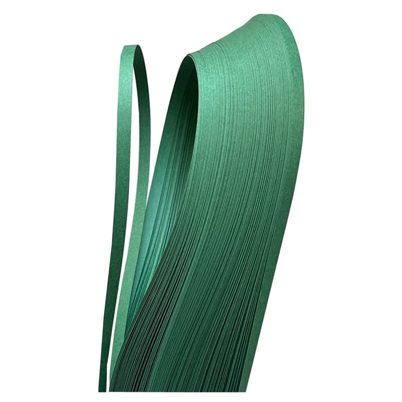 ODETOJOY Paper Quilling Strips 3mm Forest Green Quilling Papers 3mm