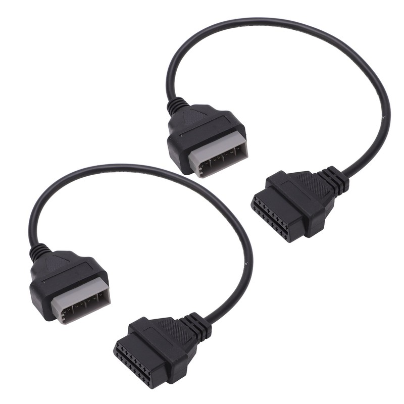 1 Pair OBD2 Diagnostic Cable 14 Pin to 16 Pin