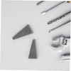Gadpiparty 20pcs Tool Reinforcement Handle Wedge Replacement Hammer Wedge Triangle