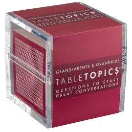 TableTopics Grandparenst & Grandkids -135 FunConversation Cards to Connect with Your Family, Create New Lasting Memories, Explore New Topics and Fun Conversations