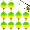Fishing Floats Set | 10 Pack Fishing Foam Float Balls,Push