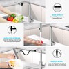 AVSIILE Brushed Nickel Kitchen Faucets with Pull Down Sprayer &