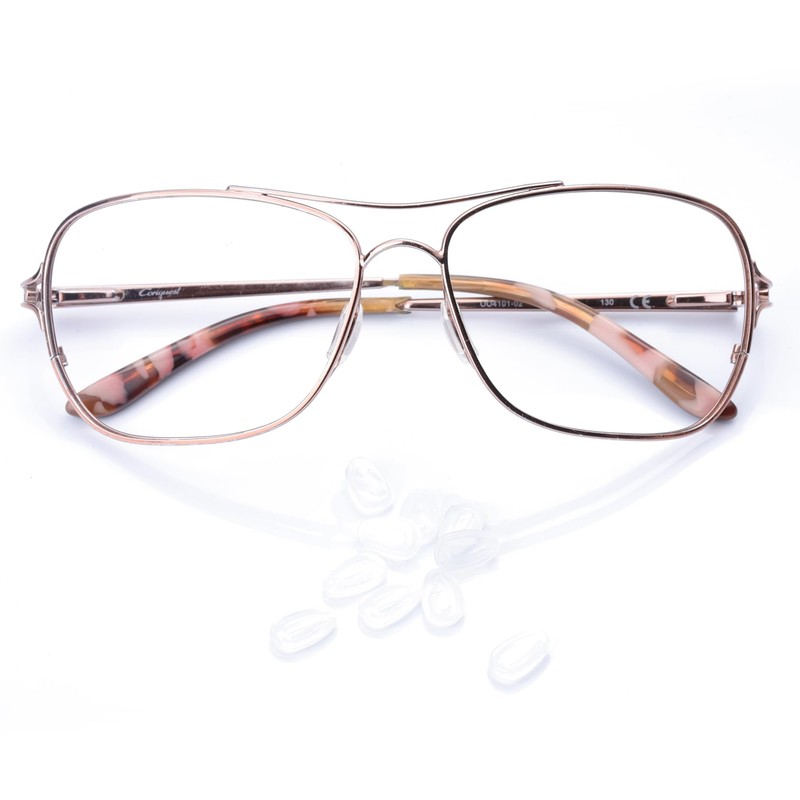 Betterun Clear Replacement 2 Pairs Nose Pads Pieces for Oakley