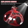 Small Pet Harness Collar and Leash Set, Step in No