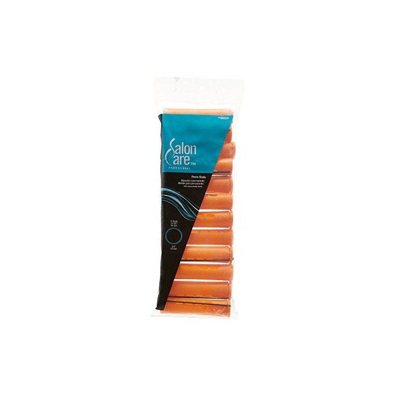 Salon Care Tangerine Large Curved Perm Rods Tangerine