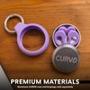 CURVD Earplugs Case Clip for Secure Storage & Travel of