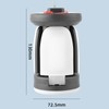 Solar Campsite Lantern 3-Leaf LED Camping Light Foldable Outdoor Emergency