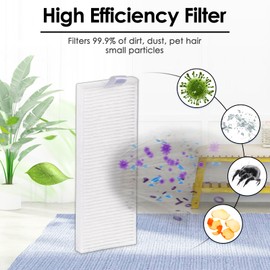 (7 Stück) M210 Ersatzteile kompatibel mit Lefant M210B, M213S, M210S, M210, M213, OKP Life K2, K3, K3A, K4, K5, Roboterstaubsauger, Zubehörset, 2 HEPA-Filter, 4 Seitenbürsten, 1 Wischpad