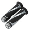 Nakira Next Generation Style Bike Grip with Bar Ends, Aluminum,