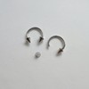NAIL ANGEL Punk Style Nail Art Decorative Metal Spike Piercing