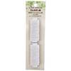 sanamika Rubber katan糸 20 m Roll x 2 Pcs White