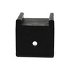 JSP Manufacturing Left Hand Hinge Pontoon Door Stop (Black)