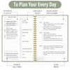 Daily Planner Undated - Simplified To-Do List Notebook with Hourly