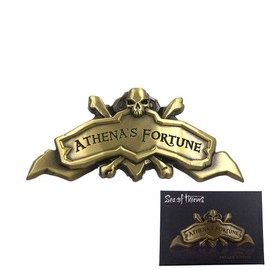 Sea of Thieves FaNaTtik Athena's Fortune Ship Plaque Antique Gadgets