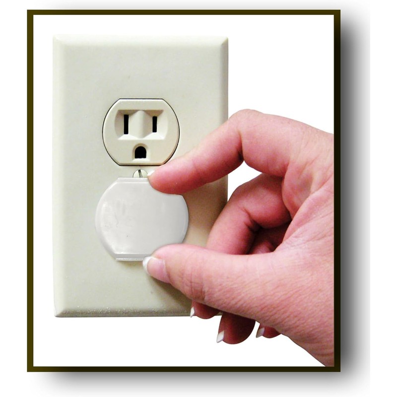 Electrical Outlet Safety Caps For Childproofing/Baby Cover Plugs and Draft