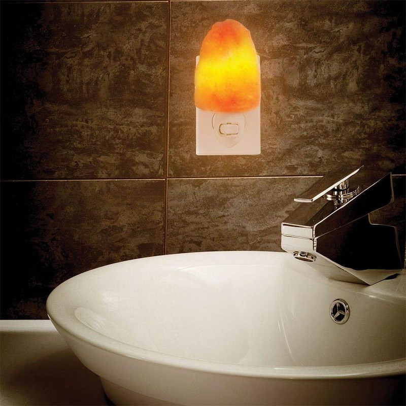 Pure Himalayan Salt Works 100% Natural Himalayan Night Light, Natural