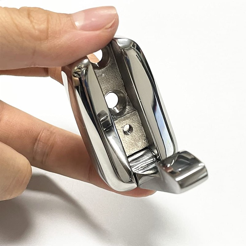 Marine Grade Spring Folding Loaded Coat Hook, 9/10" W x