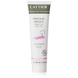 CATTIER PARIS Pink Clay Facial Mask for Sensitive Skin by Cattier                                                                                     