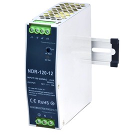 XSHBGF 12VDC Power Supply NDR 120W Dual Output Power Supply Switch Switching Converter DC (Input 100-240VAC Output 12VDC 50/60HZ 12V 10A)
