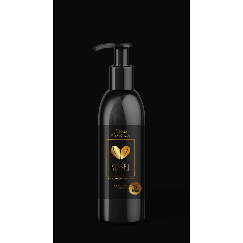 Gel de ducha exfoliante natural. Suaviza, limpia y elimina impurezas
