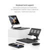 SHIEID Galaxy Z Fold 4 Stand, 360°Rotate POS Tablet Stand,
