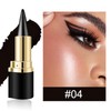 2 Pieces Brown & Black Eyeliner Cream - Smoky Eyeshadow