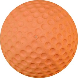 MARTIN SELLIER Dog Toy, Soft Rubber Ball, Puppy, Orange