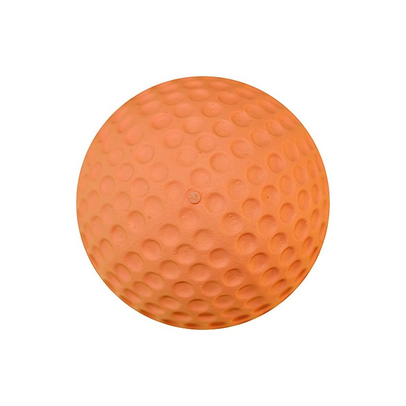 MARTIN SELLIER Dog Toy, Soft Rubber Ball, Puppy, Orange