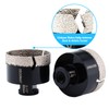 Diamond Hole Saw, 2-1/2" Hole Saw for Tiles Granite Marble