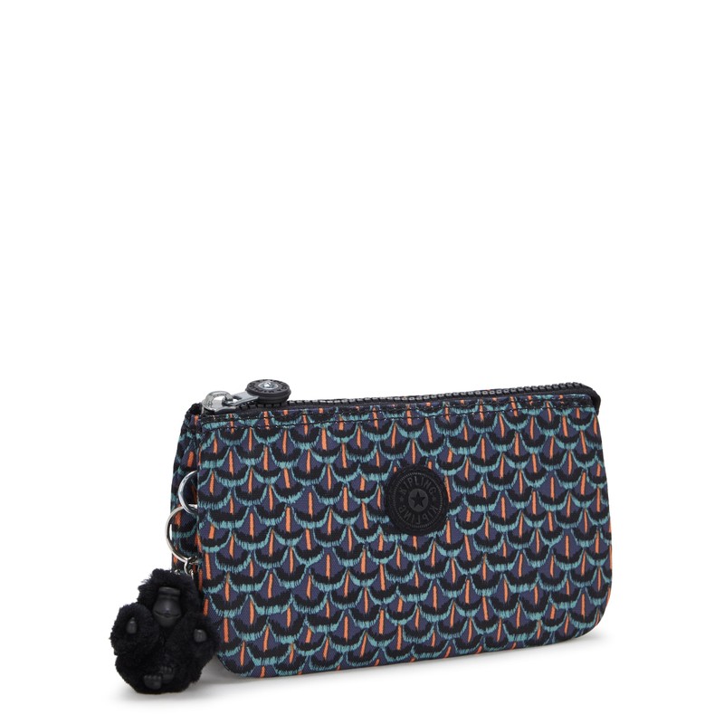 Kipling Unisex Creativity L Large Purse, Geo Feather, Unit size