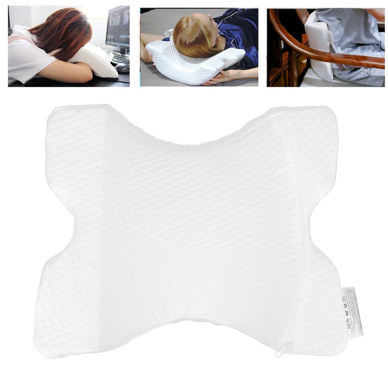 Arched Shaped Cuddle Arm Pillows Slow Rebound Pressure Pillow Memory