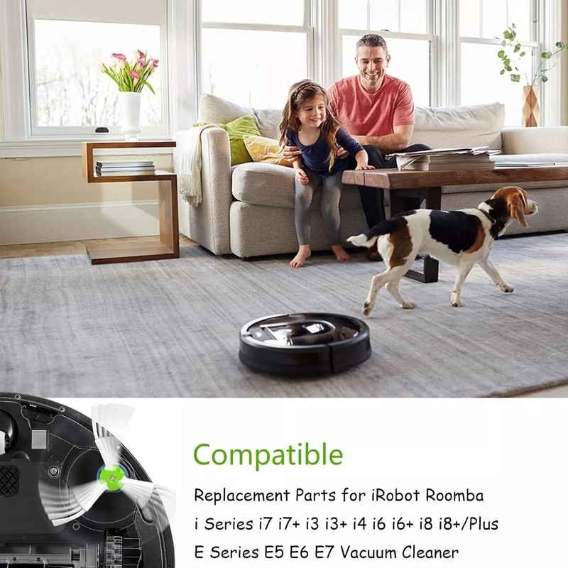 BOOC Replacement Vacuum Parts Accessories Compatible for Roomba I and