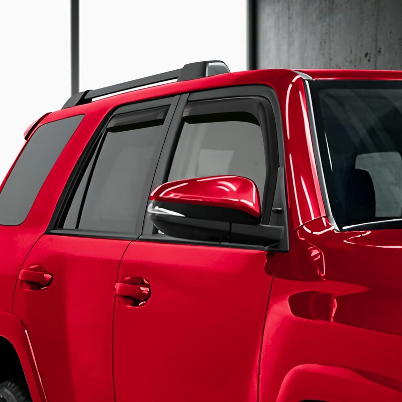Voron Glass in-Channel Extra Durable Rain Guards for Toyota 4Runner