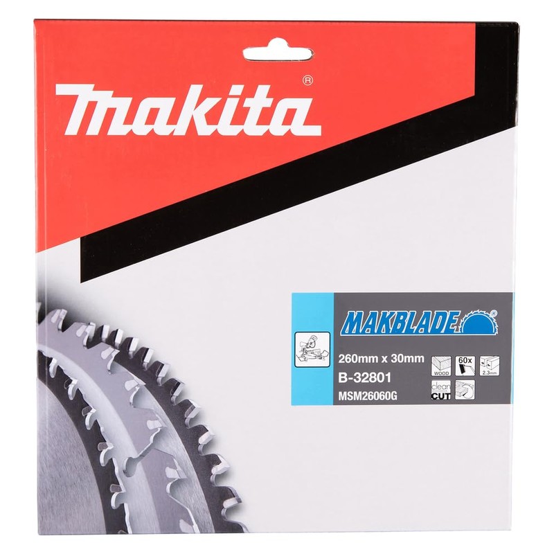 Makita Makblade SAEGE Blade 260 x 30 mm 60 oz,