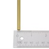 18" Shower Curtain Rod Ceiling Support (Polished Brass)