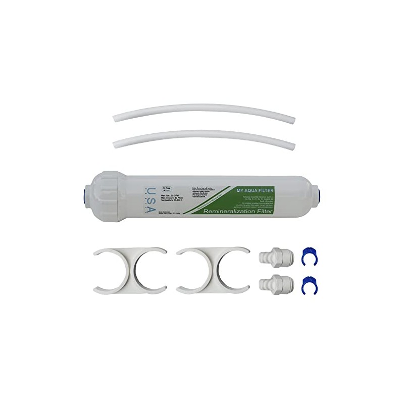 Upgrade Your RO Reverse Osmosis with 4-in-1 Re-Mineralization Inline Water