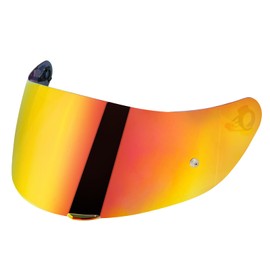 JQF Gear Helmet Visor Motorcycle Replacement Face Shield Visor for k1 K3-SV K5 Shield Helmet Lens (Chrome Red)