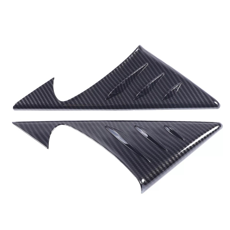 Nicecar-88 Carbon Fiber ABS Rear View Mirror A Pillar Trim