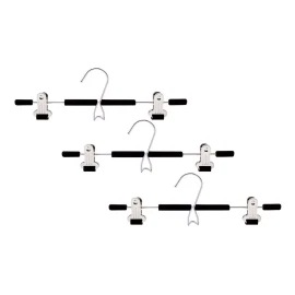 Set 3 Ganchos/perchas Fricion Con Pinzas | Ri-158