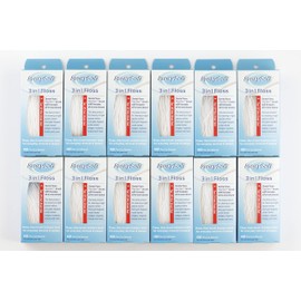 Proxy Soft 3 in 1 Floss Precut 100 Count 12 Pack (1200 Count)