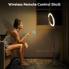 TODI TODI 12" Ring Light with 63" extendable Tripod Stand,