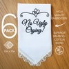 Fun Wedding Handkerchiefs | Set of 6 | No Ugly