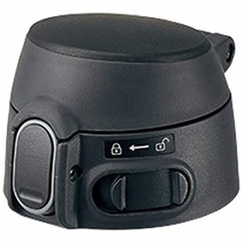 Zojirushi SM-S10T-BA Mug Bottle Stopper Set (W x D x H): 2.4 x 2.8 x 1.8 inches (6 x 7 x 4.5 cm), Black