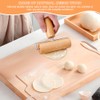 2 PCS Small Wooden Rolling Pin & Roller Set -
