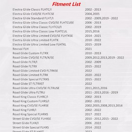 LangPu 2" Lowering Kit Fits for Harley Touring Street Glide, Electra Glide, Ultra Glide, Road King 2002-2023 Lowering Blocks