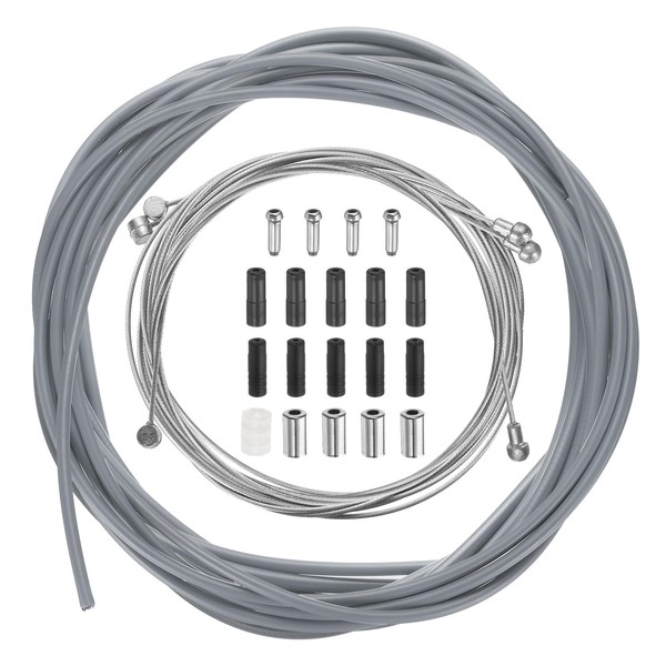 HARFINGTON Bicycle Brake Gear Shifter Cable Housing Set Universal Bike