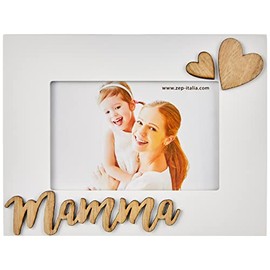Zep MM465I Mama I Wooden Photo Frame White